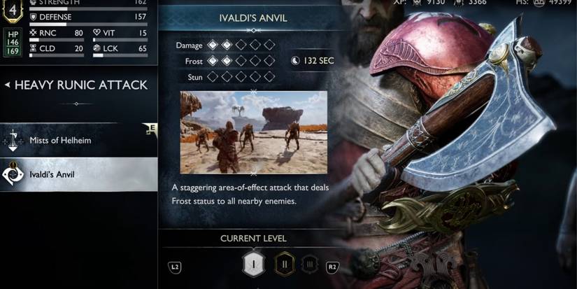 Ivaldi Anvil God Of War Ragnarok: 10 Best Leviathan Axe Runic Attacks, Ranked