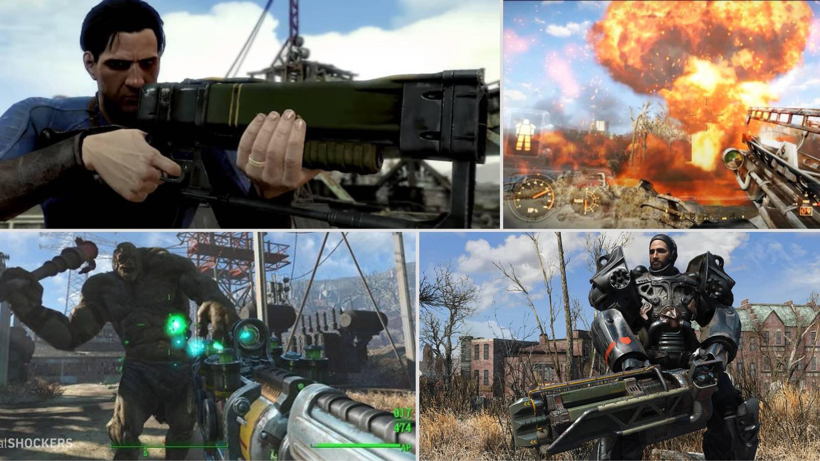 Fallout 4: Most Powerful Unique Weapons, image size:1600x900