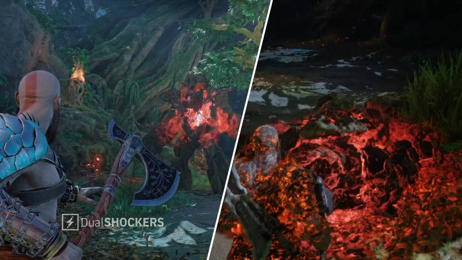 God Of War Ragnarok: How To Beat The Forest Ancient