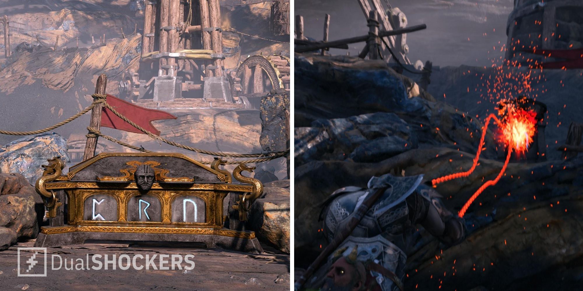God Of War Ragnarok: Jarnsmida Pitmines Nornir Chest Guide