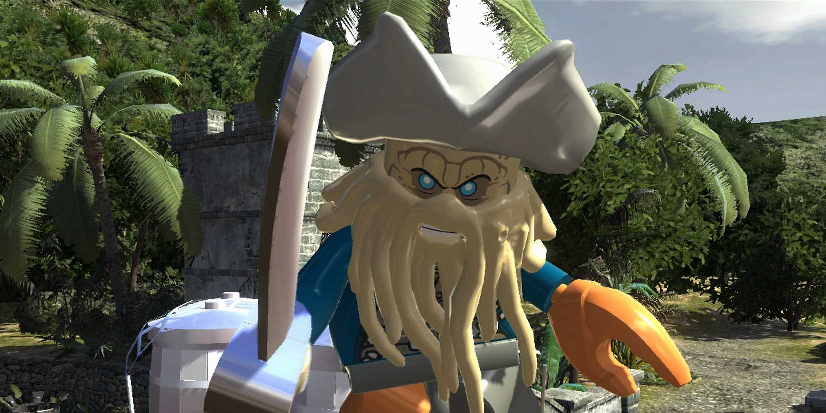 Lego Pirates Of Teh Carribean Davy Jones Swordfight