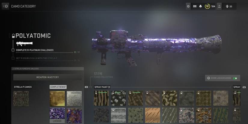 Leveling Up Launchers to Unlock Camo Challenges in Call Of Duty Modern ...