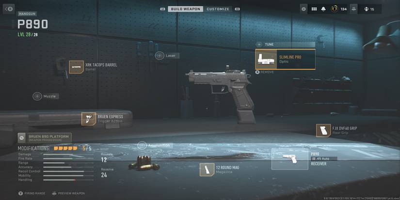 Modern Warfare 2: P890 Best Attachments & Best Loadout