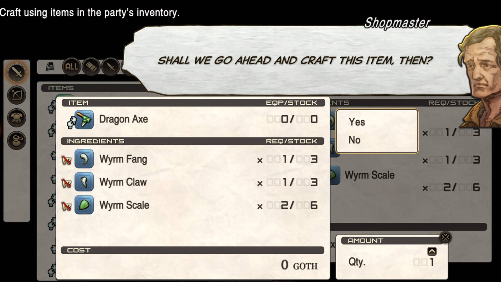 Tactics Ogre: Reborn: How To Find All Crafting Recipes