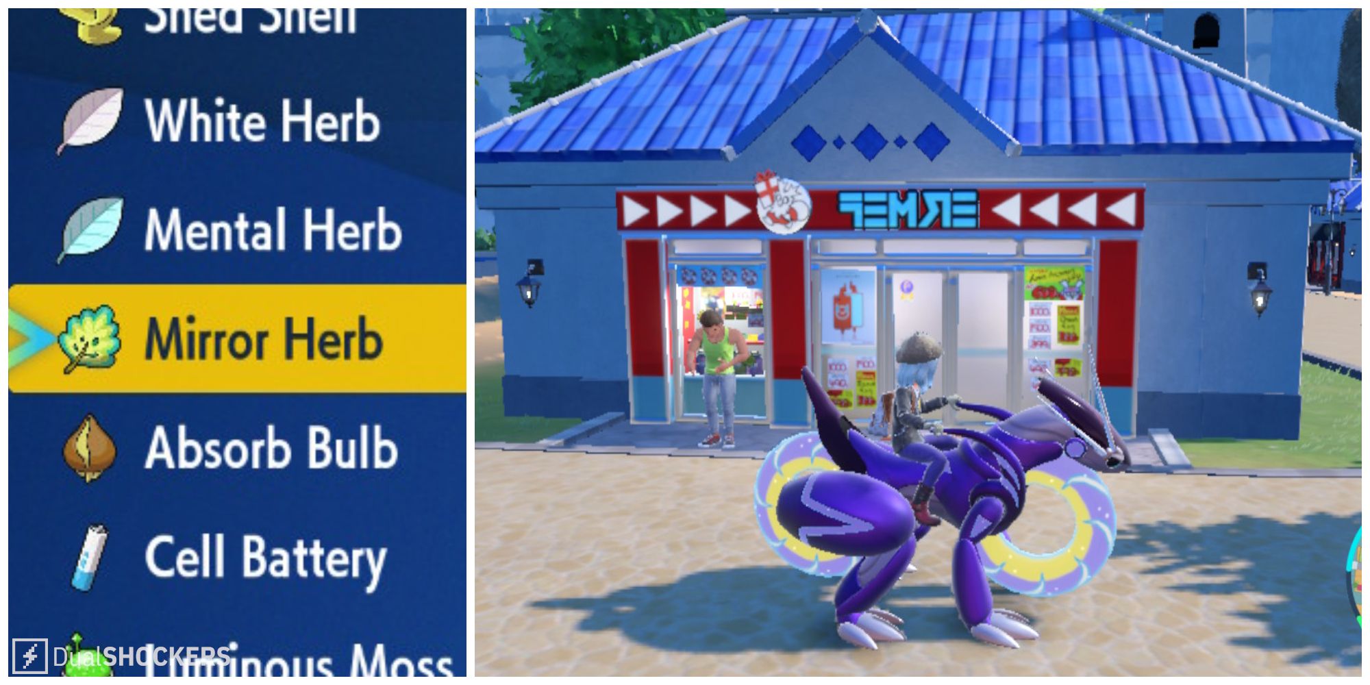 Pokemon Scarlet & Violet: How To Get The Mirror Herb