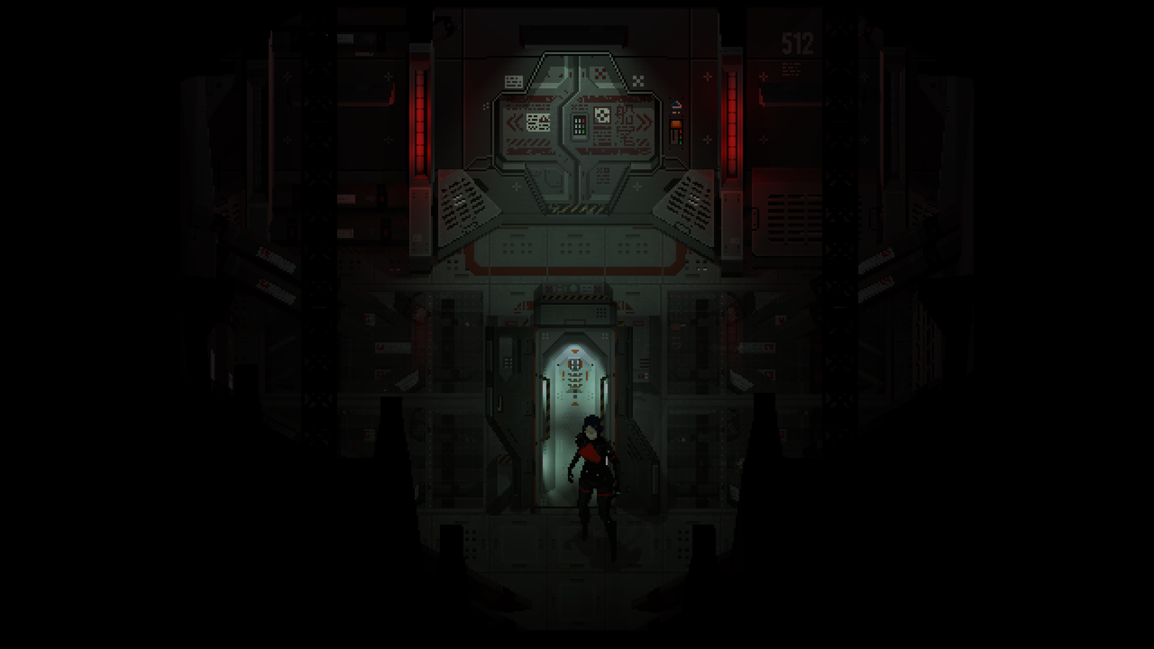 SIGNALIS Level screen scifi space station