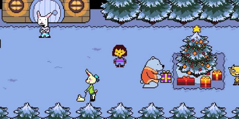 Snowdin Snow Pattern 10 Best Snow Levels In Gaming, Ranked