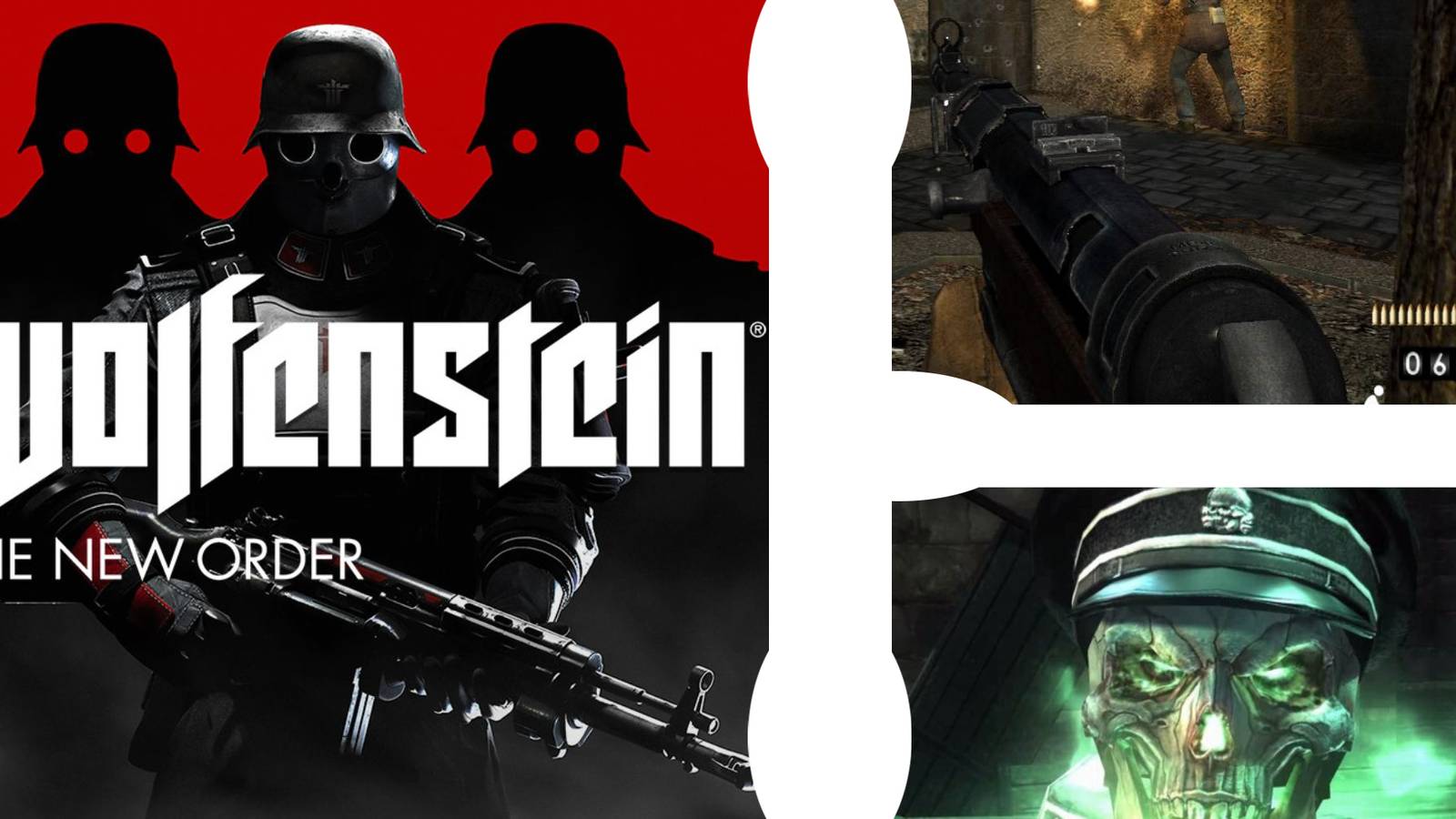 Wolfenstein The New Order and Wolfenstein 2009 Title Card Play Order