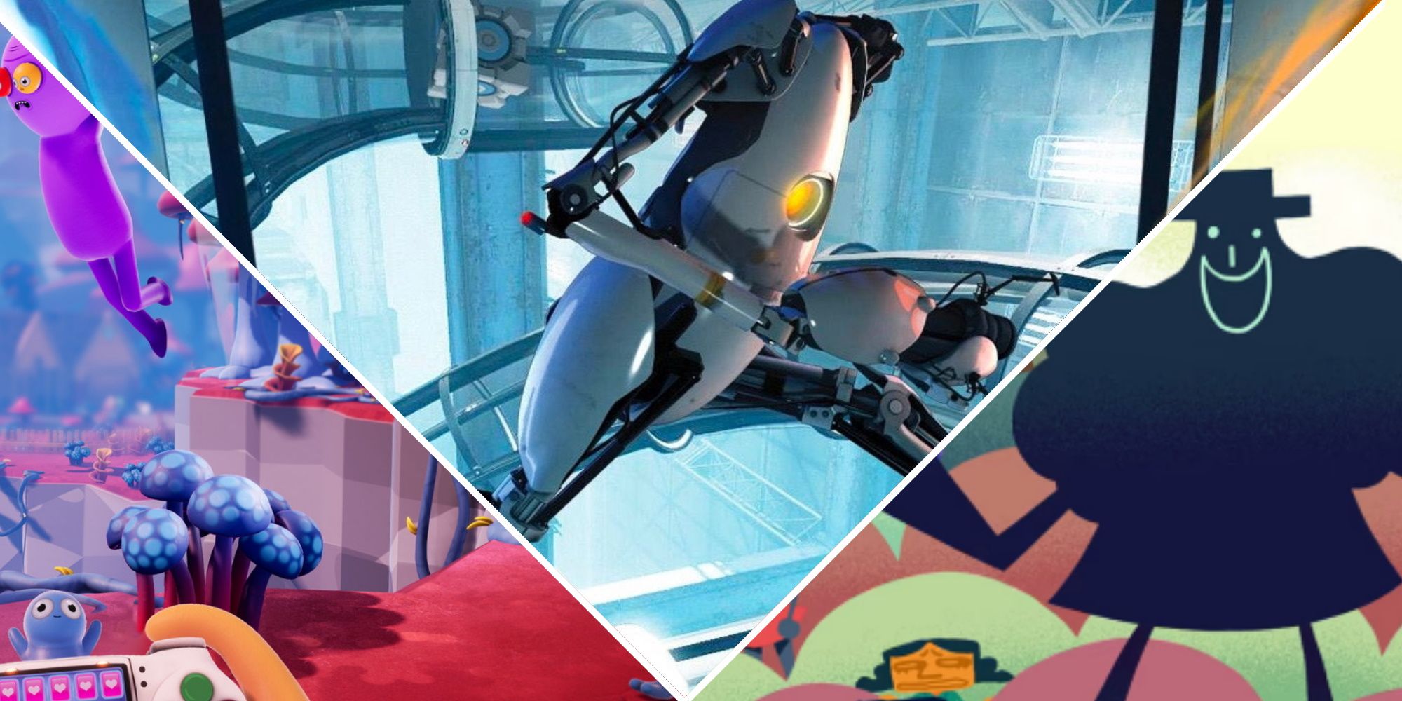 Trover Saves the Universe, Portal 2, and Smile for Me 