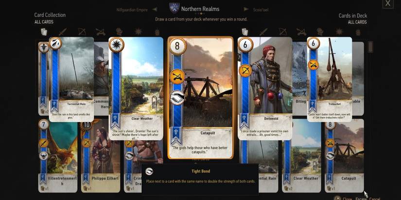The Witcher 3: 10 Best Gwent Cards & How To Obtain Them