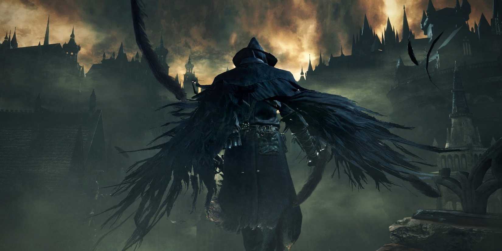 The back of Eileen the Crow (Bloodborne)