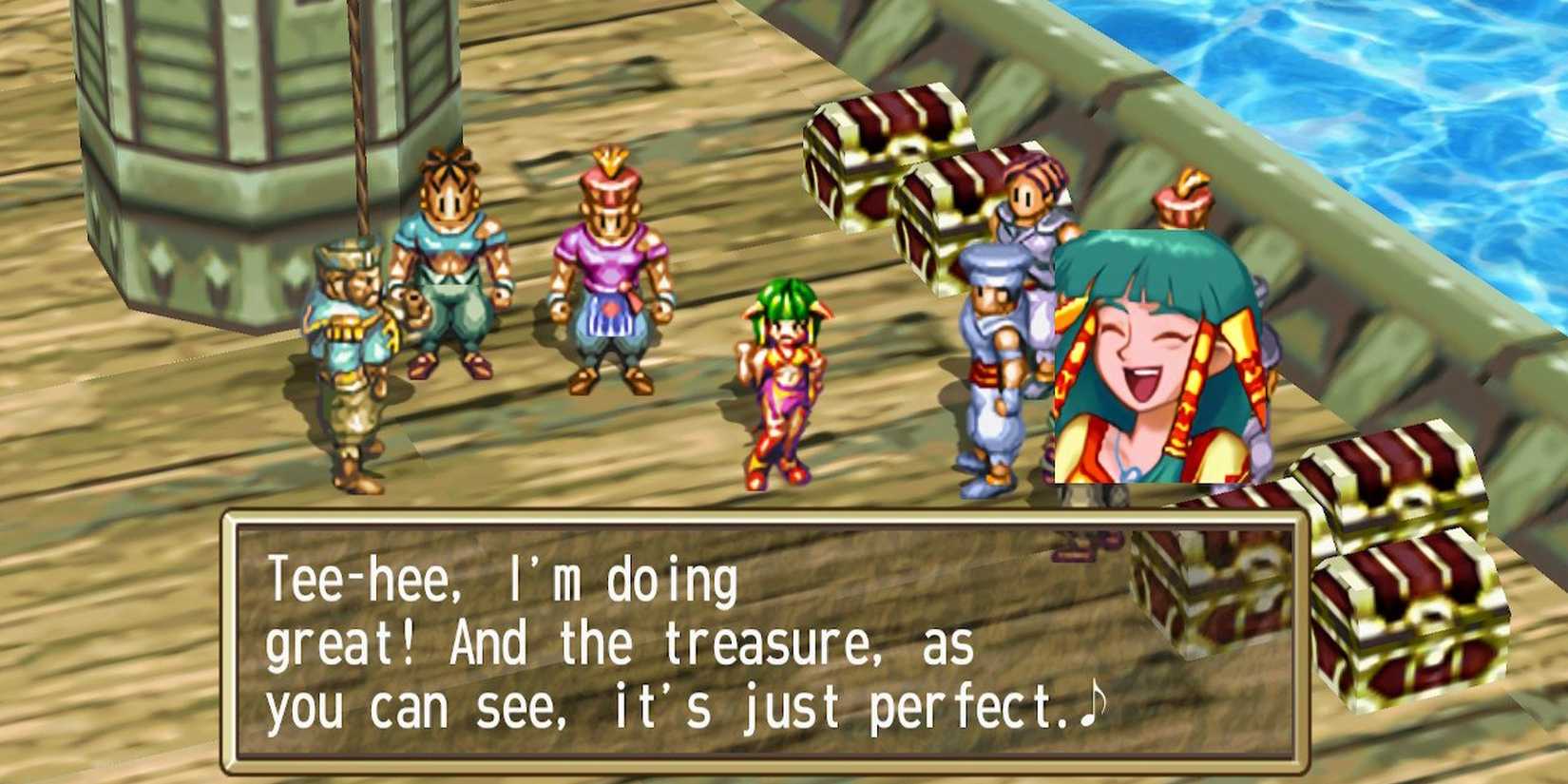 Grandia Female Character Laughing At Men