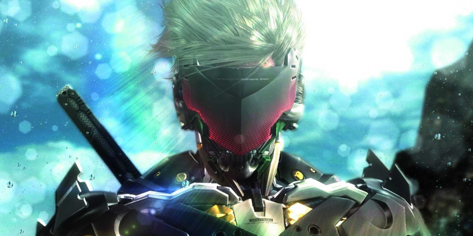 Raiden wearing a visor on the beach