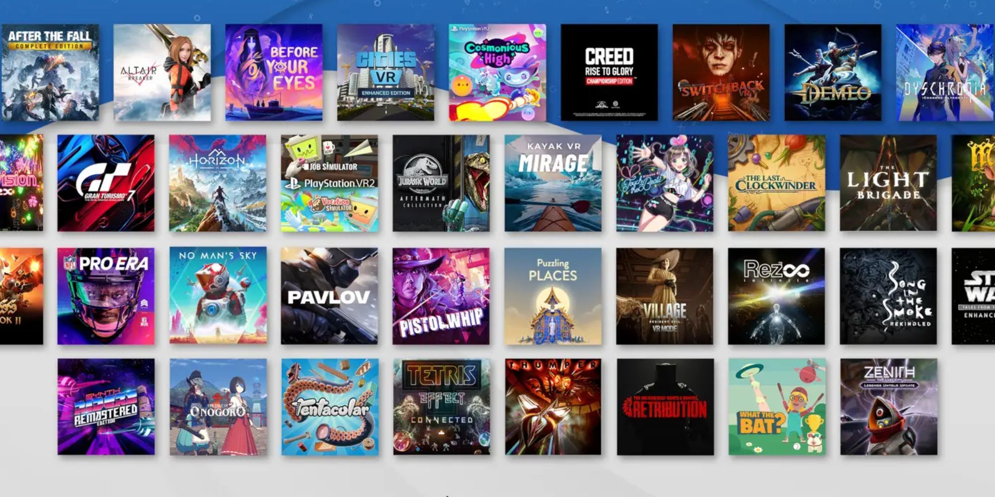 PlayStation VR 2 Launch Titles Line-Up Revealed By Sony