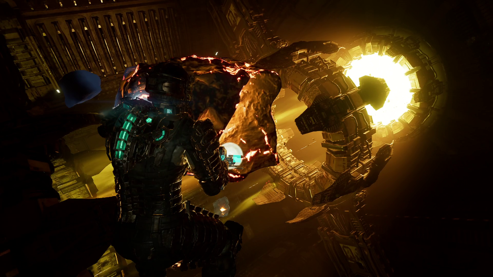 Dead Space Remake Ore refining room