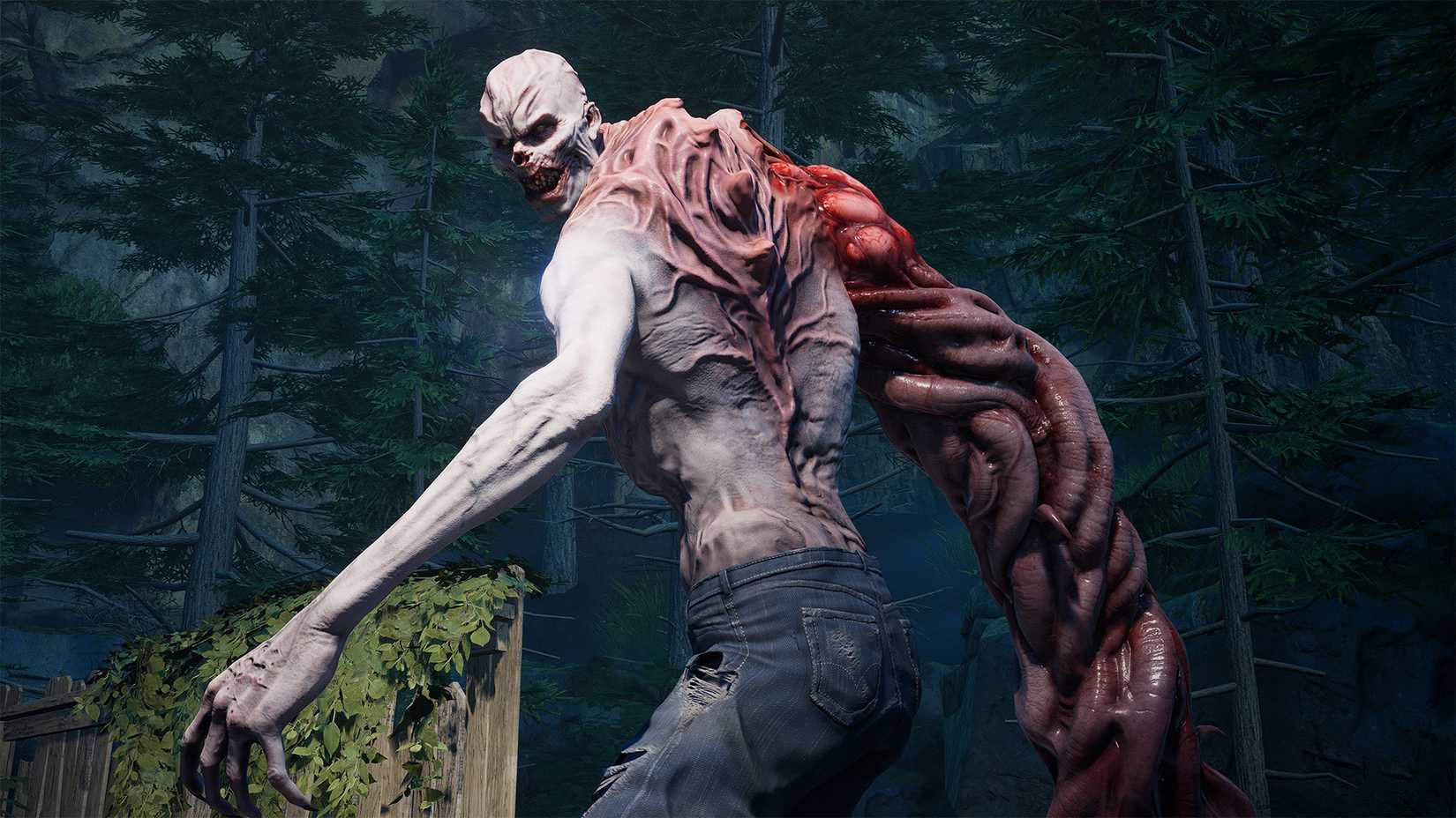 Image of a special infected person in the game 