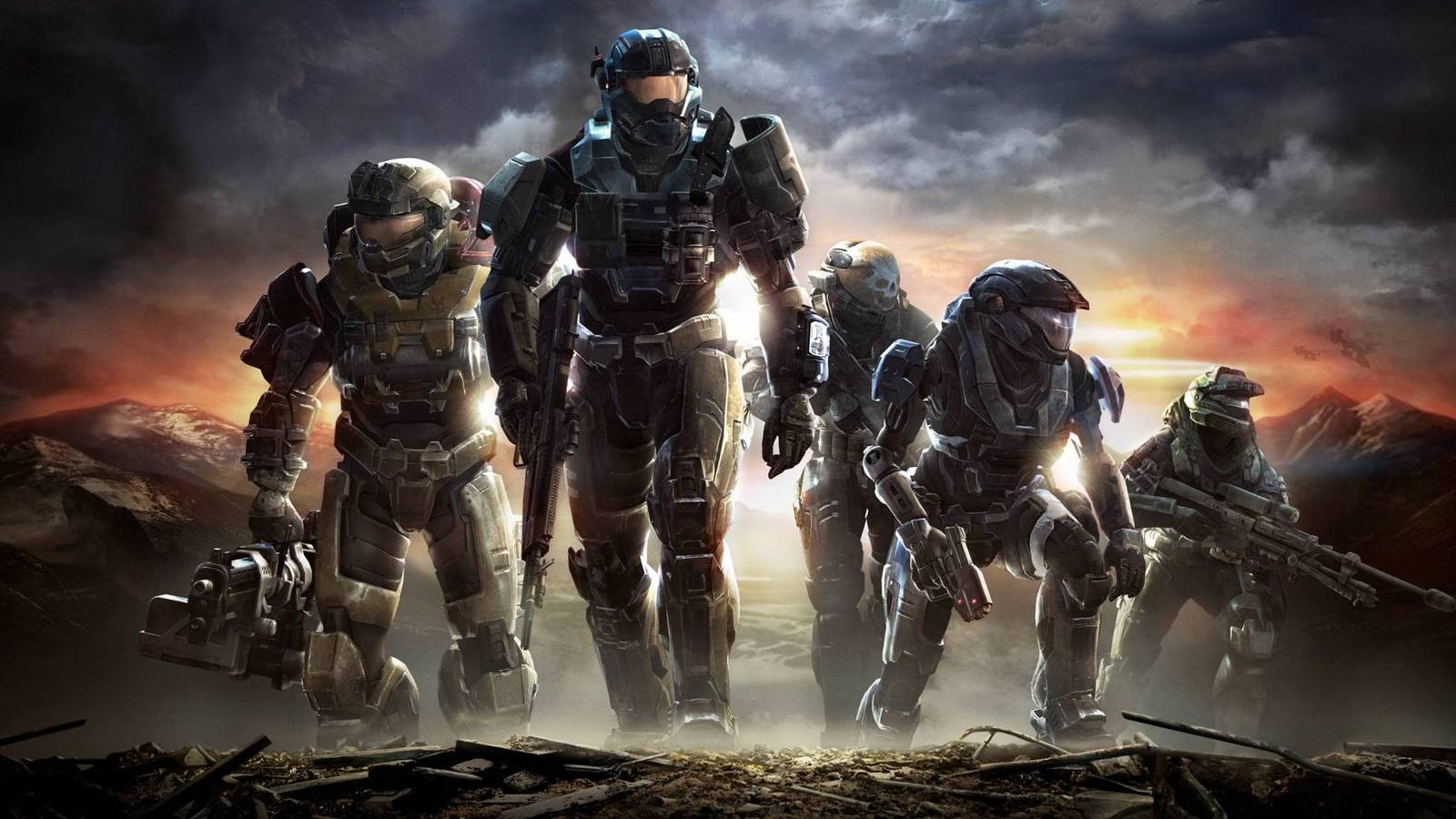 xbox microsoft halo reach cover art noble team