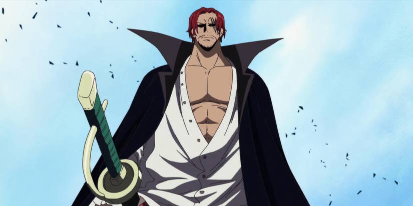 Shanks de One Piece tenant son épée