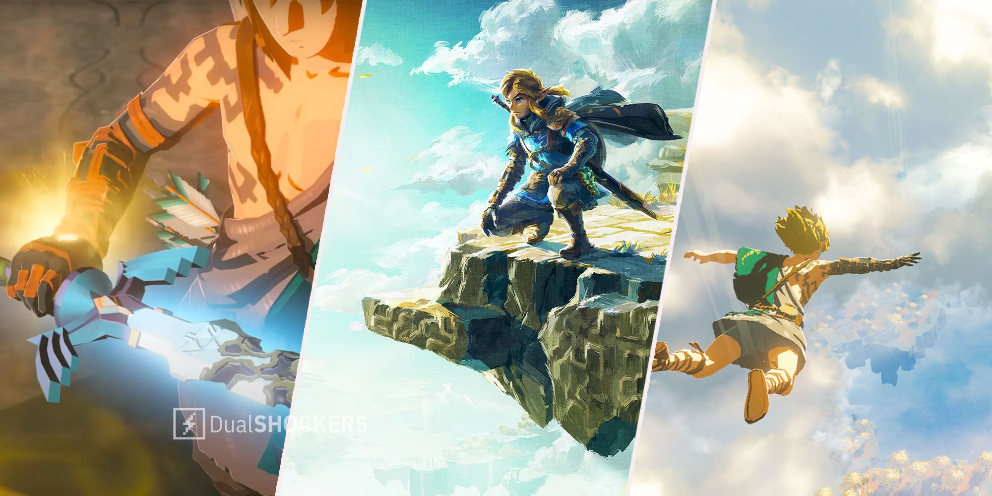 The Legend of Zelda Tears Of The Kingdom gameplay and promos