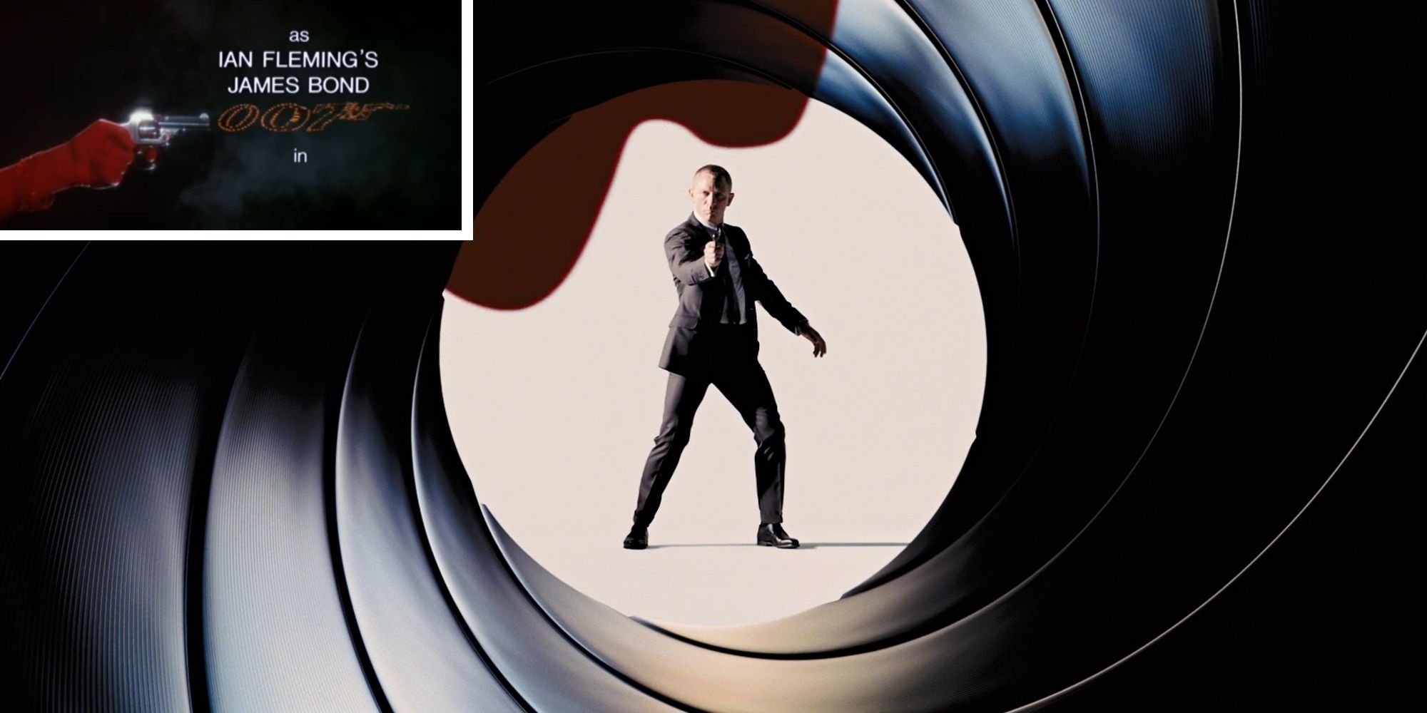 tietldaniel craig james bond 007 gun barrel