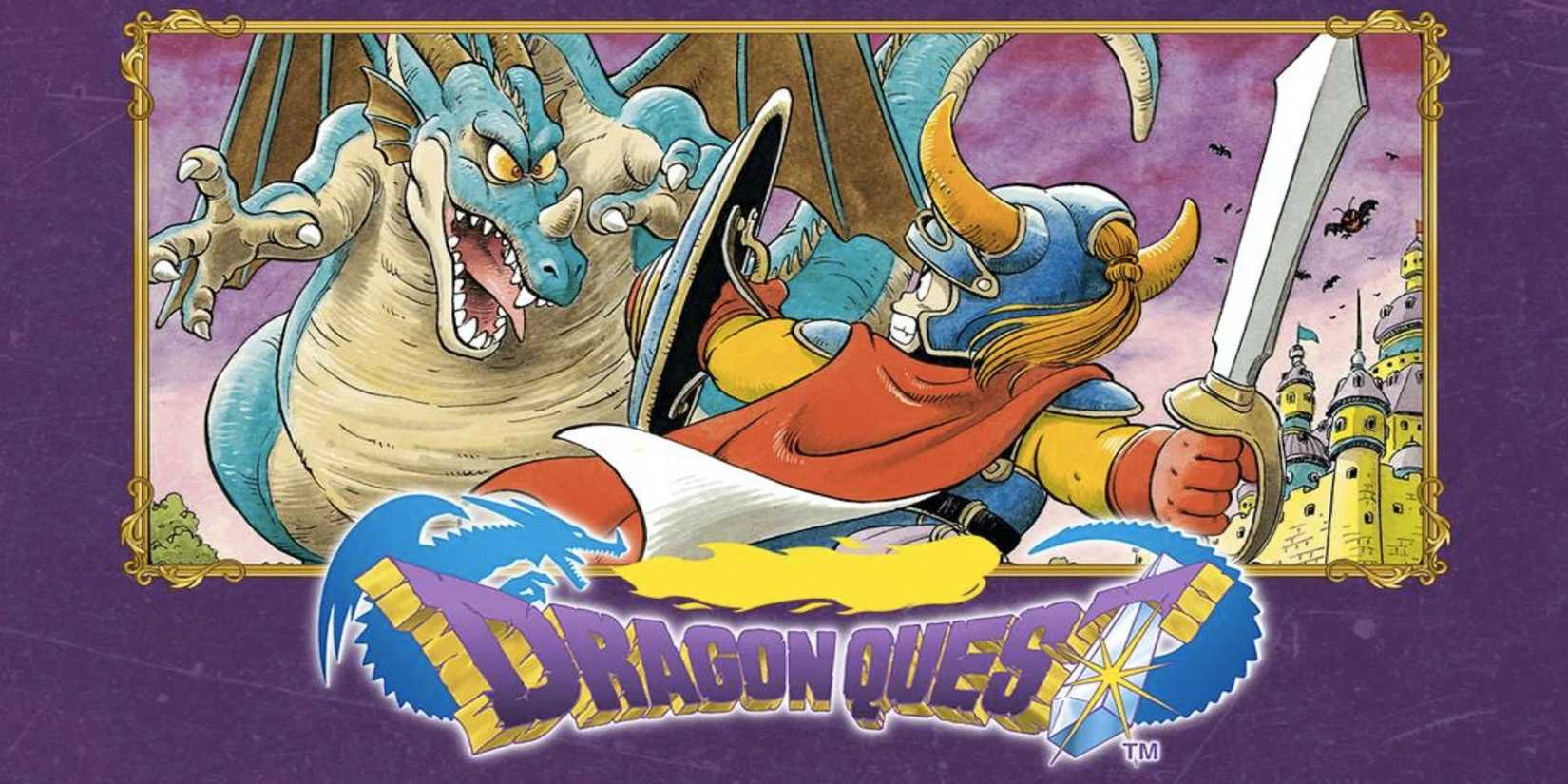 Dragon Quest 1 title art