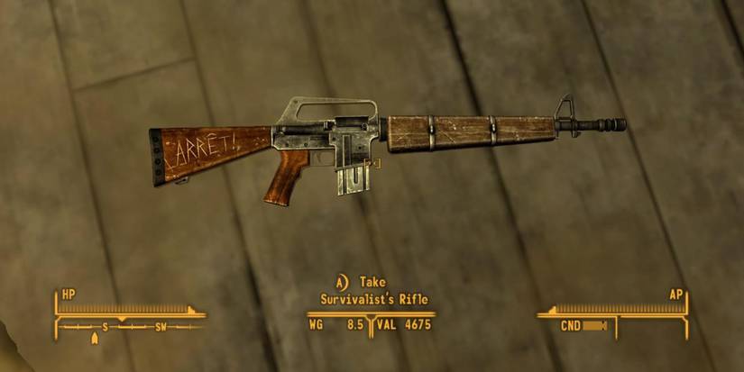 Fallout New Vegas: 10 Best Weapons, Ranked