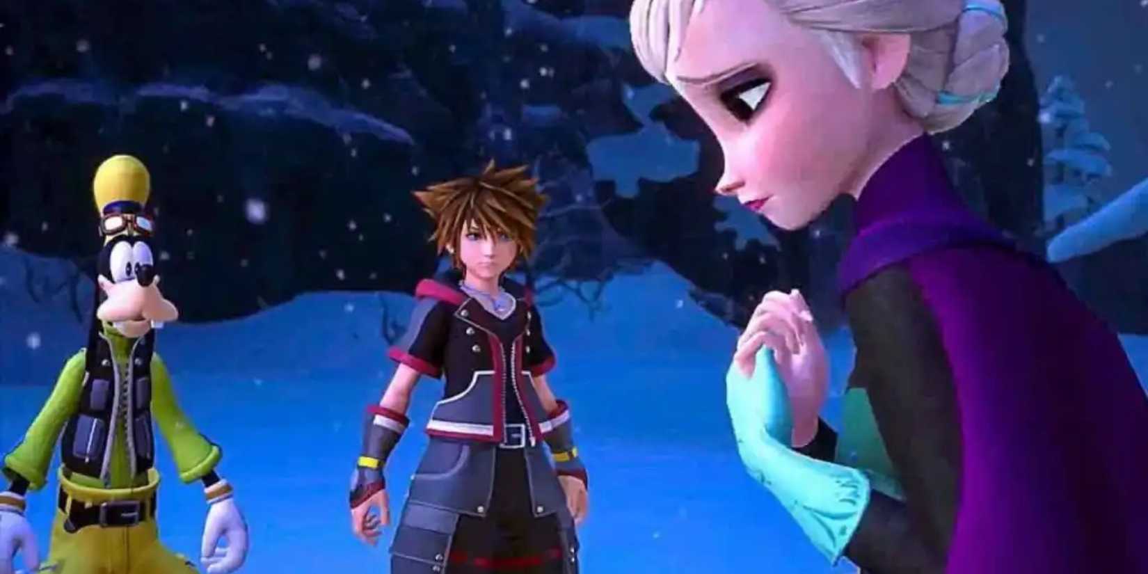 Kingdom Hearts 3 Elsa Frozen
