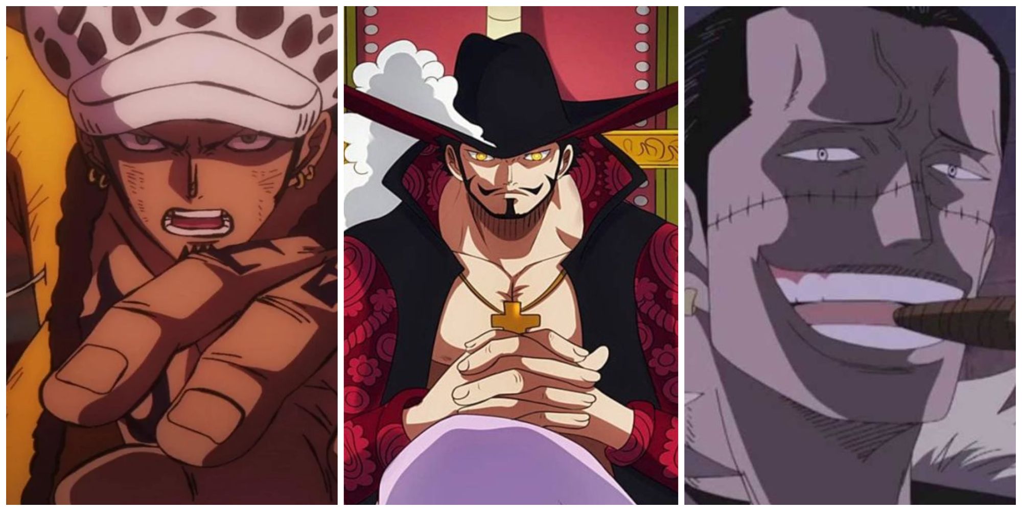 One Piece Warlord of the Sea List