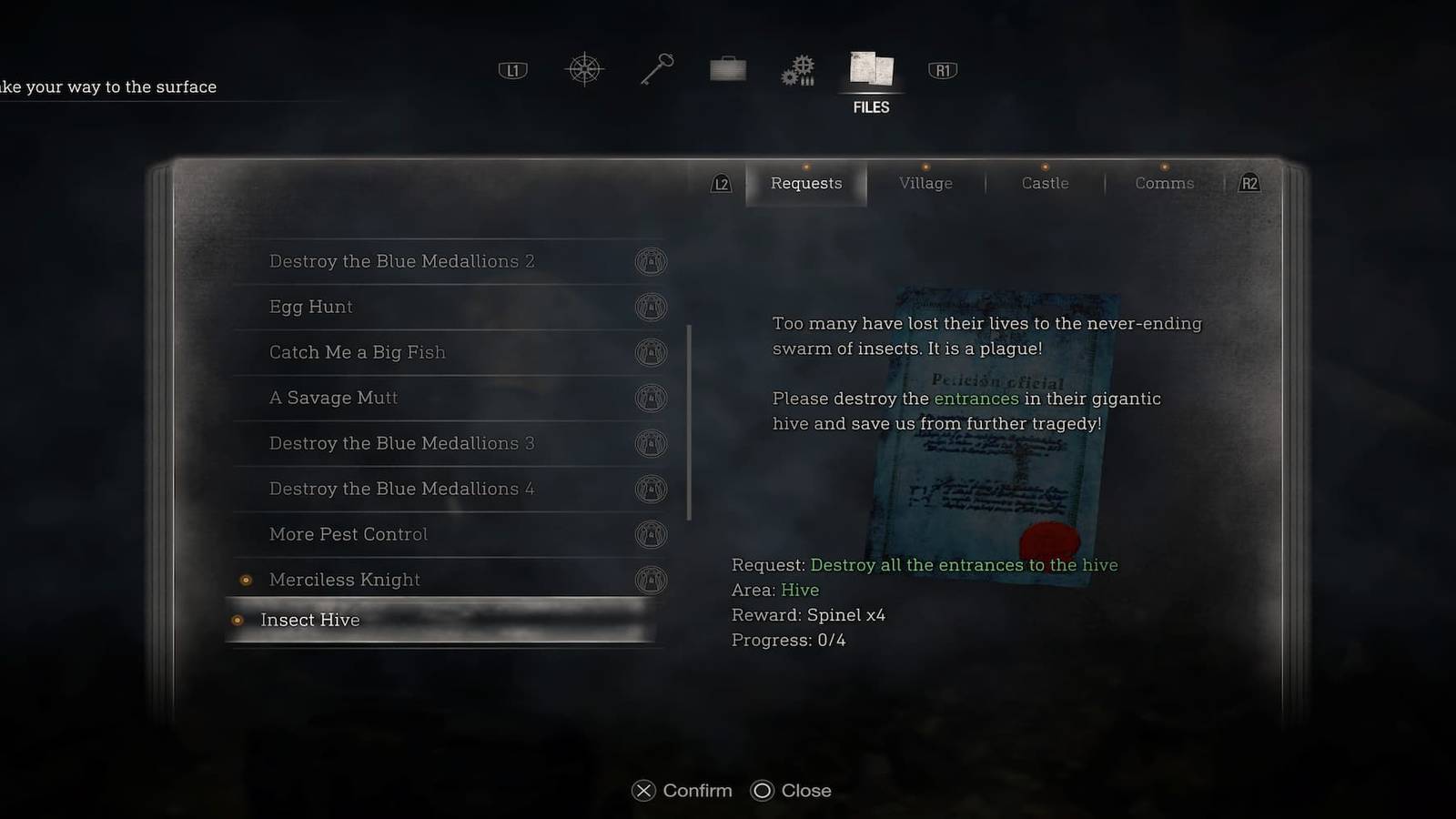 Resident Evil 4 Remake: How To Complete Insect Hive Request