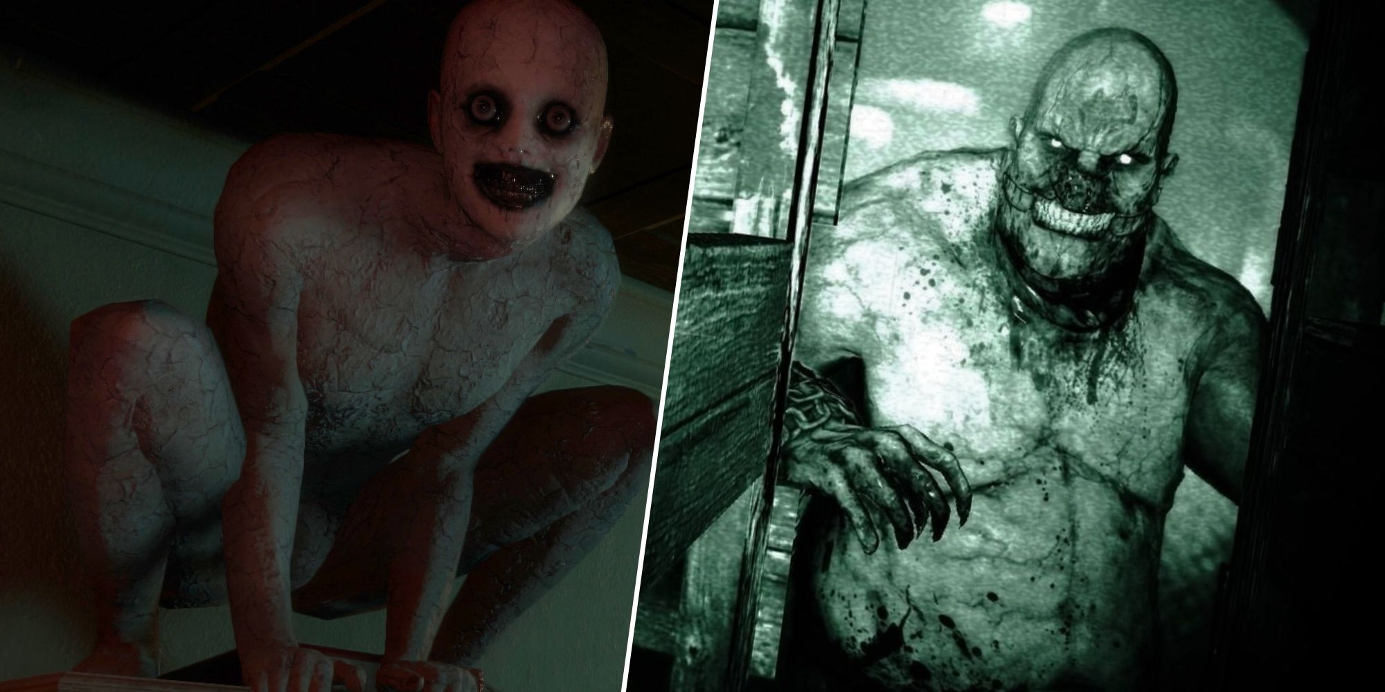 Mortuary Assistant paranormal enemy and Outlast Chris Walker antagonist