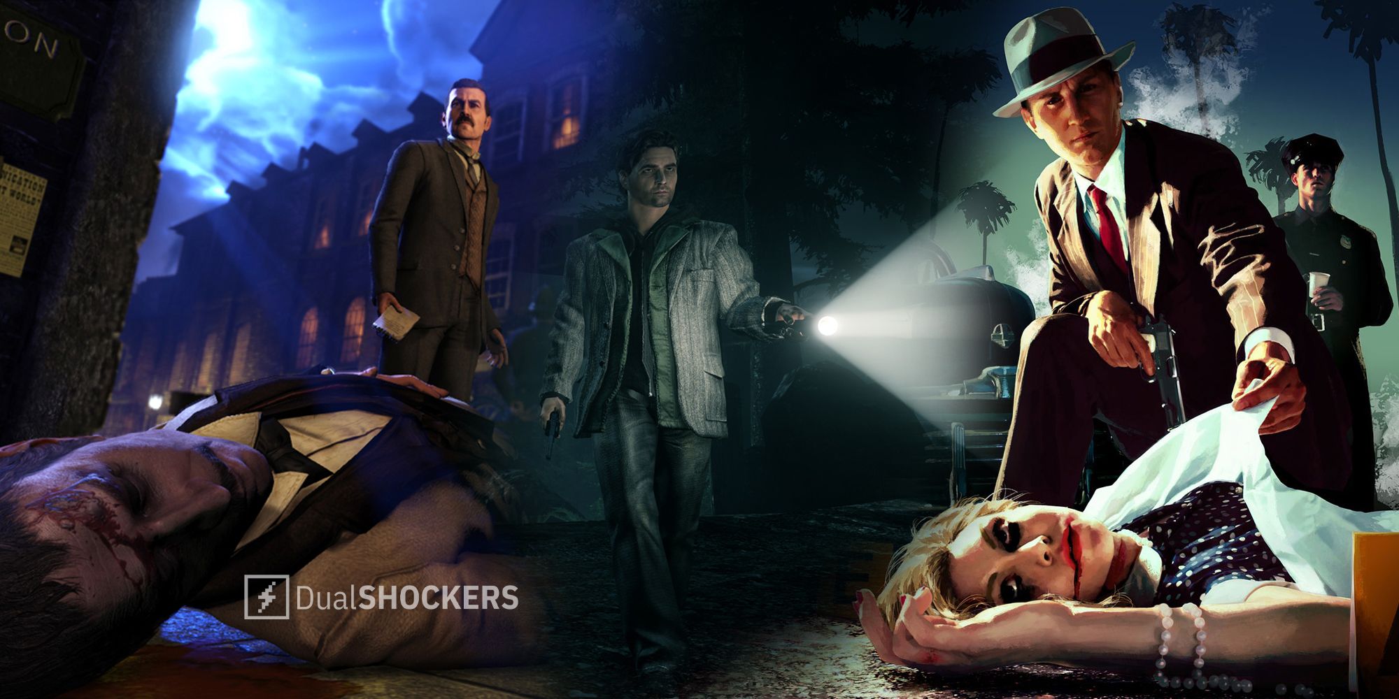 Alan Wake, Crime And Punishments, LA Noire gameplay