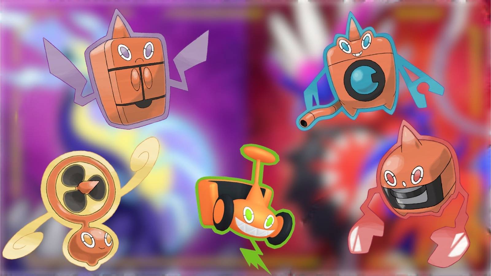 Pokemon Scarlet & Violet Rotom Catalog Guide
