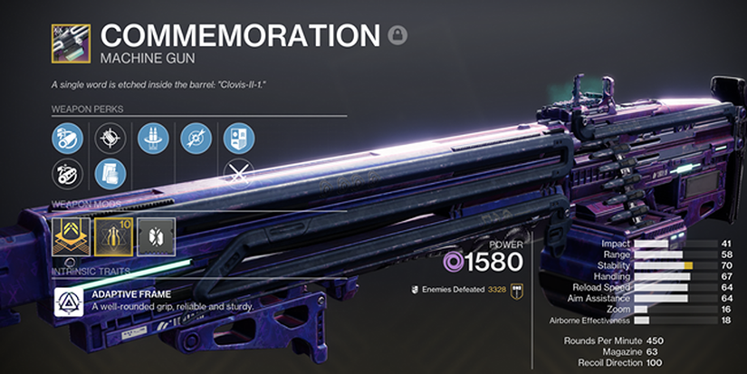 Destiny Machine Gun Destiny 2: 10 Best Machine Guns, Ranked
