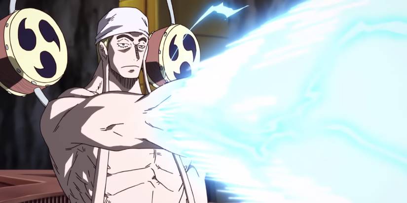 Ener de One Piece utilisant ses pouvoirs