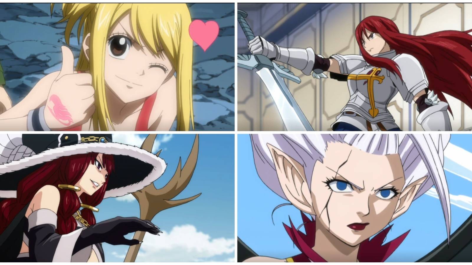 Fairy Tail: 10 Strongest Women, Ranked, image size:1600x900