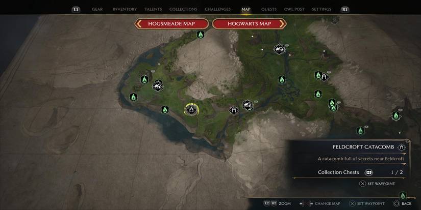 Hogwarts Legacy: Cairn Dungeons Location Guides