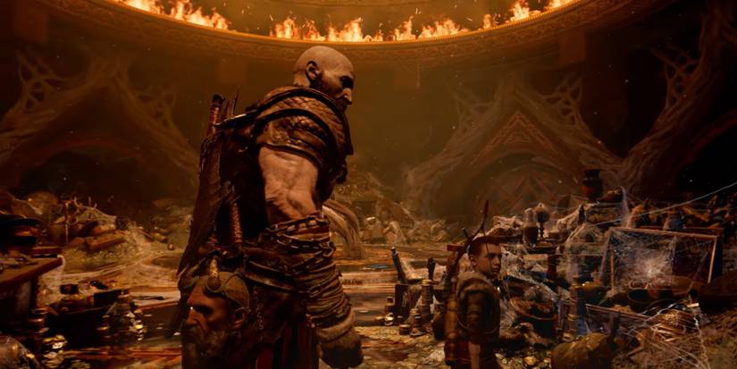 God Of War Ragnarok: Kratos with his son