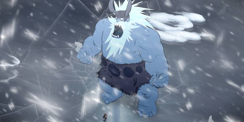 Jotun: Boss fight against Isa