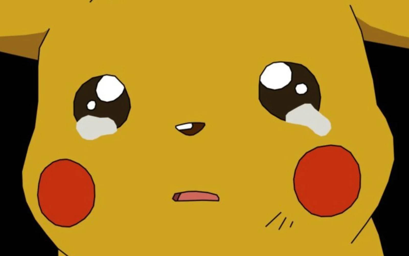 Pikachu Chorando