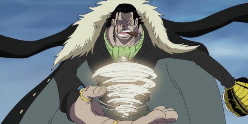 Sir Crocodile utilise ses pouvoirs