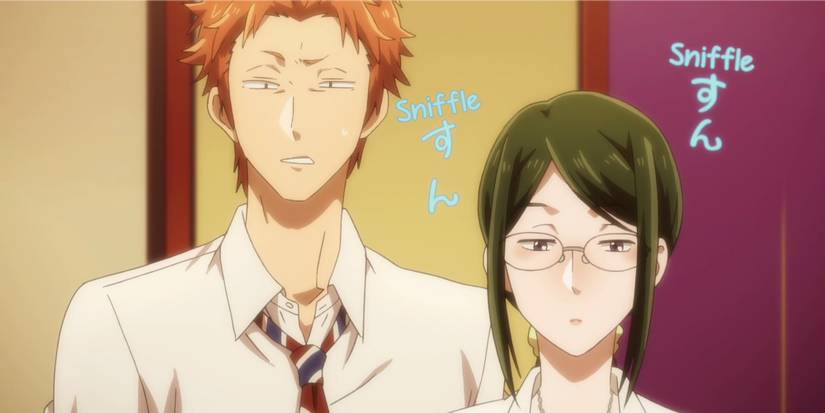 (wotakoi) Kabakura a l'air déconcerté et Koyanagi pleure