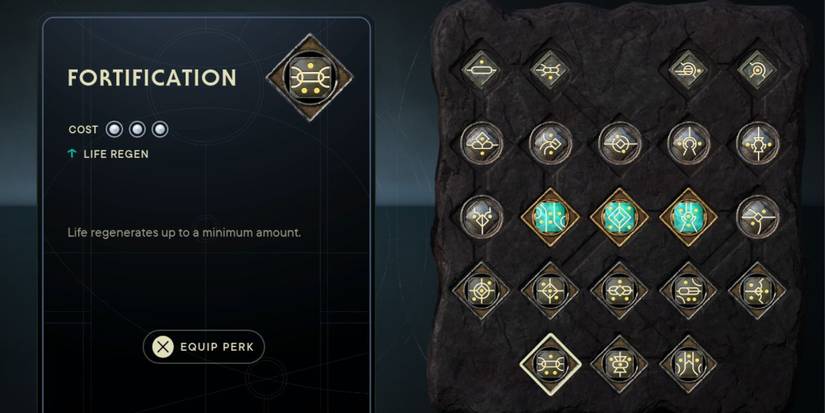 Fortification Star Wars Jedi Survivor Best Perks Ranked