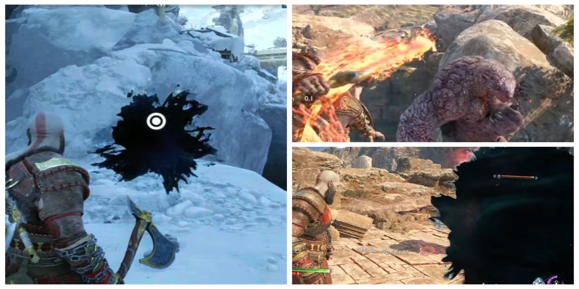 God of War Yggdrasil Rift Split Image