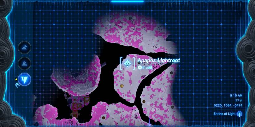 Apapes Light Root Tears Of The Kingdom: Apapes Lightroot Location