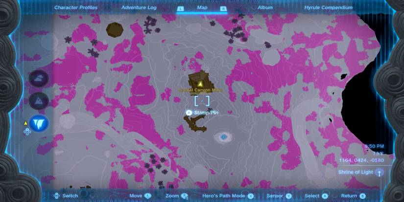 Tears Of The Kingdom - Armor Of The Sky Set Location