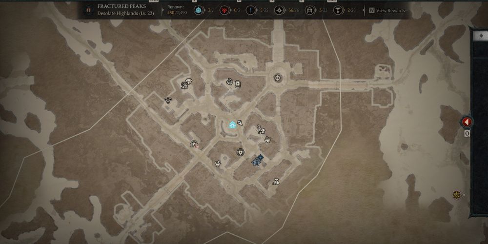 Diablo 4 Check The Map