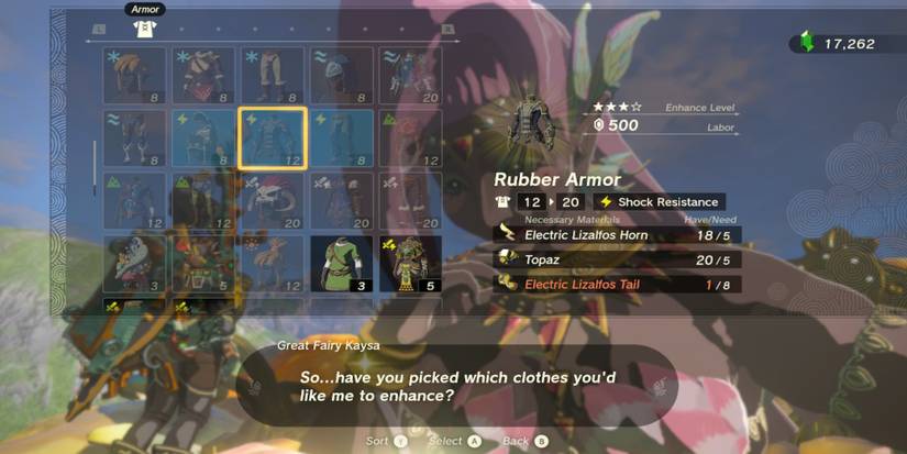 Tears Of The Kingdom - Rubber Armor Set Locations