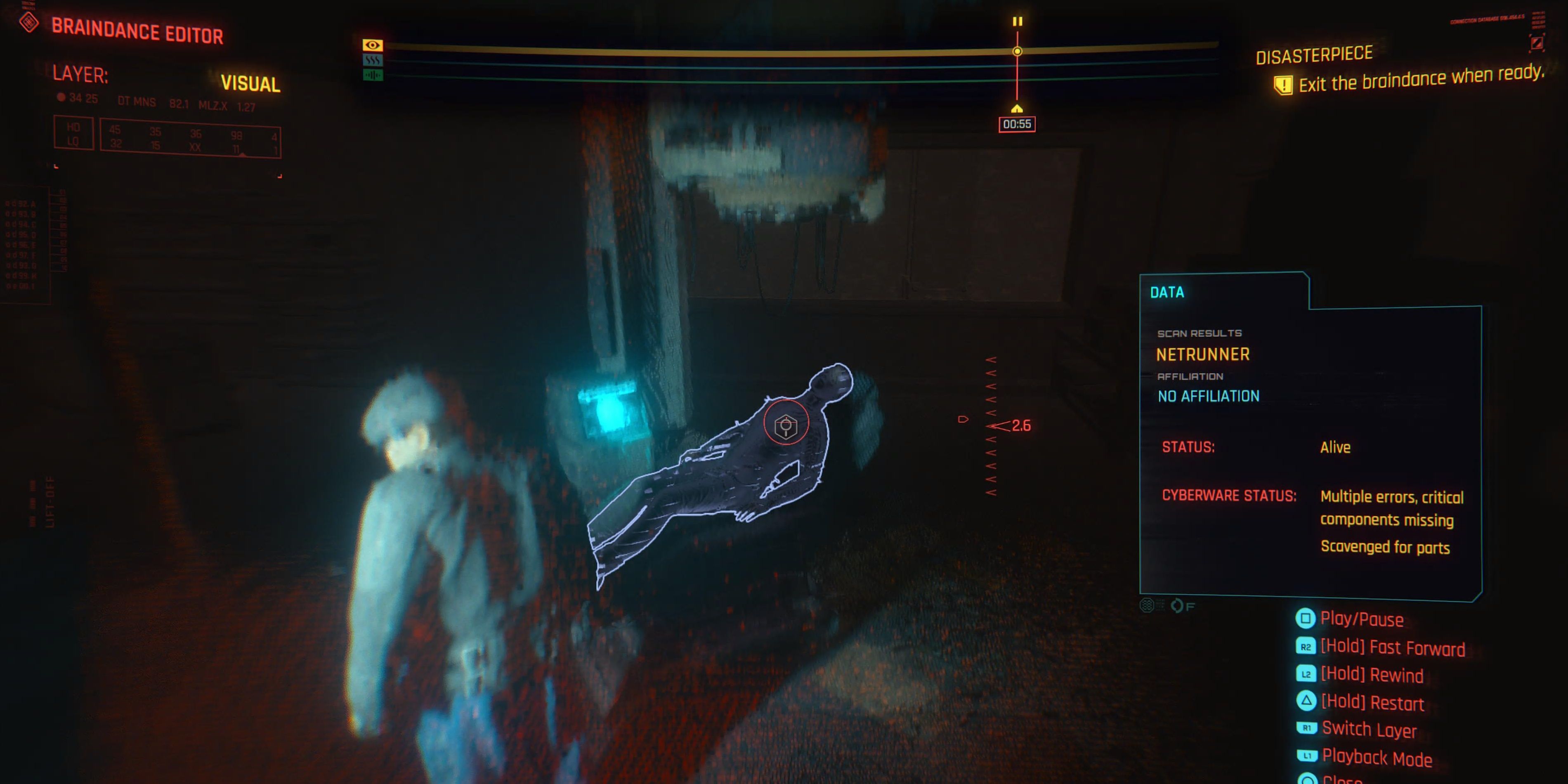 Cyberpunk 2077: Disasterpiece Braindance Guide