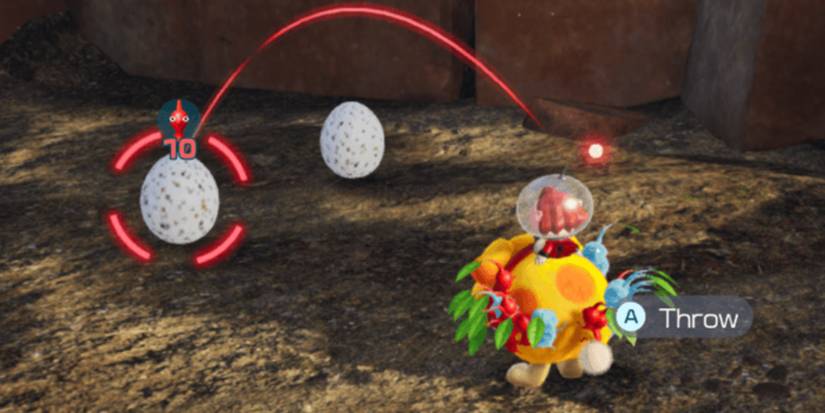 Pikmin 4:  Breaking Nectar Eggs