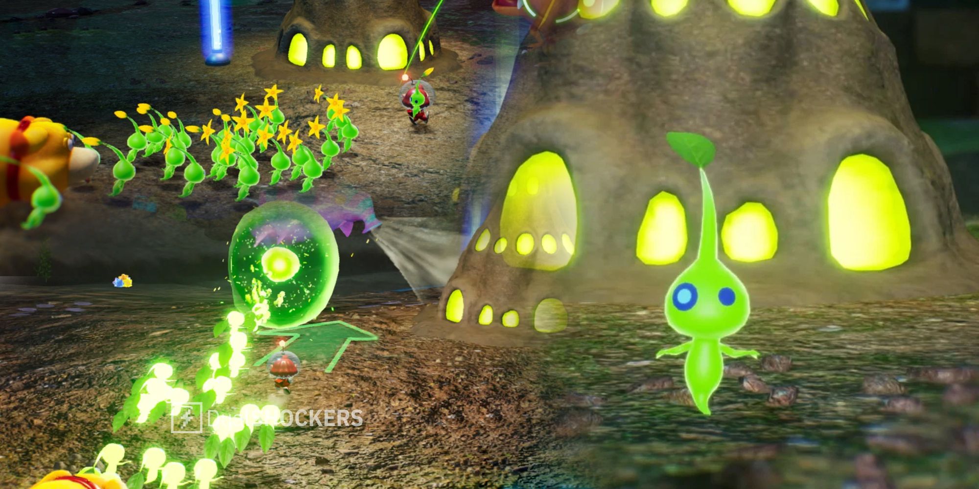 Pikmin 4 Glow Pikmin gameplay